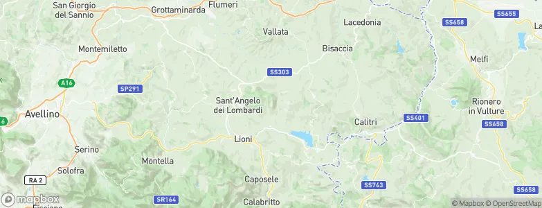 Morra De Sanctis, Italy Map