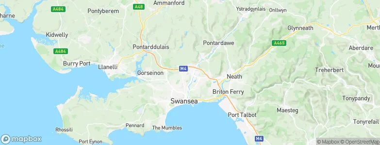 Morriston, United Kingdom Map