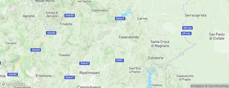 Morrone del Sannio, Italy Map