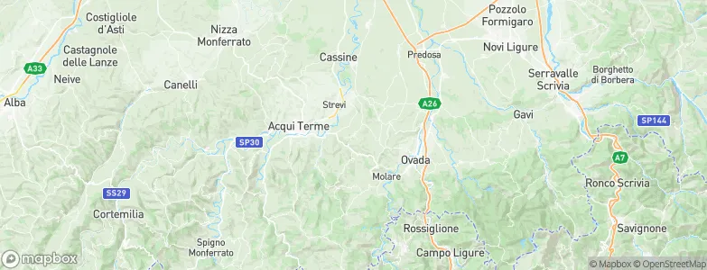 Morsasco, Italy Map