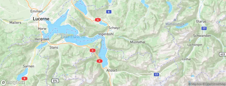 Morschach, Switzerland Map