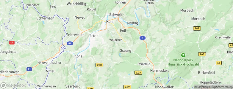Morscheid, Germany Map