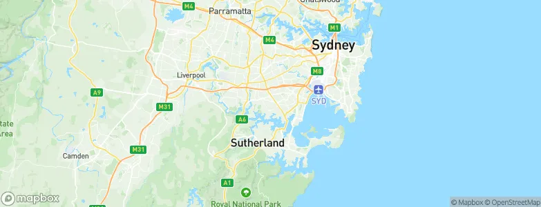 Mortdale, Australia Map