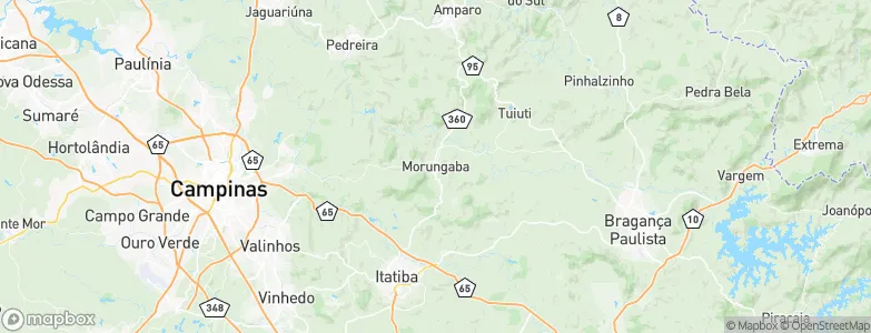 Morungaba, Brazil Map