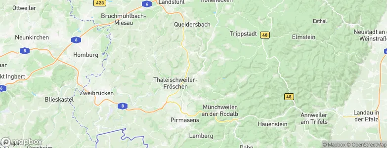 Moschelmühle, Germany Map