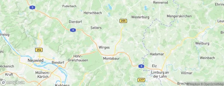 Moschheim, Germany Map