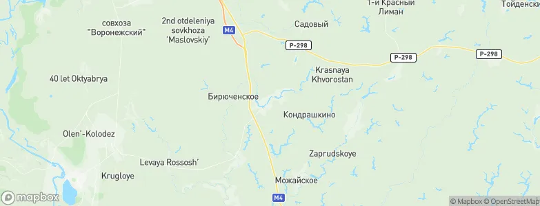 Moskovskoye, Russia Map
