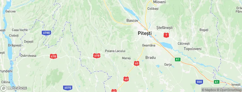 Moşoaia, Romania Map