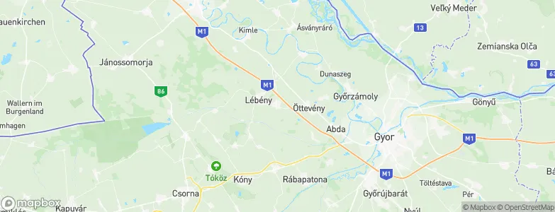 Mosonszentmiklós, Hungary Map
