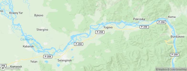 Mostovka, Russia Map