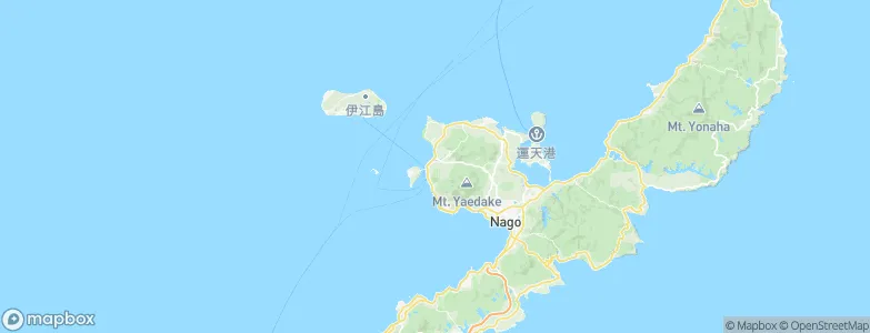 Motobu, Japan Map