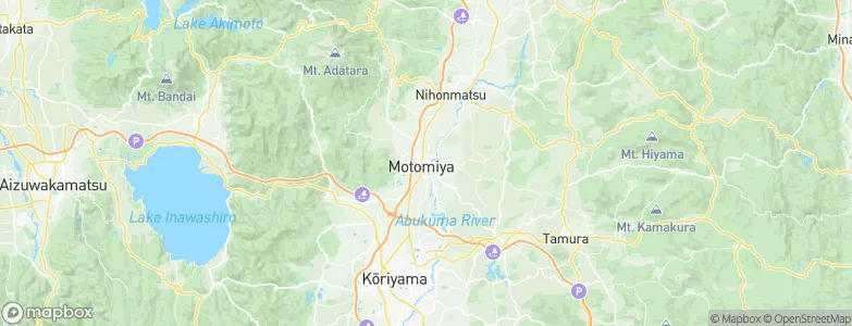 Motomiya, Japan Map