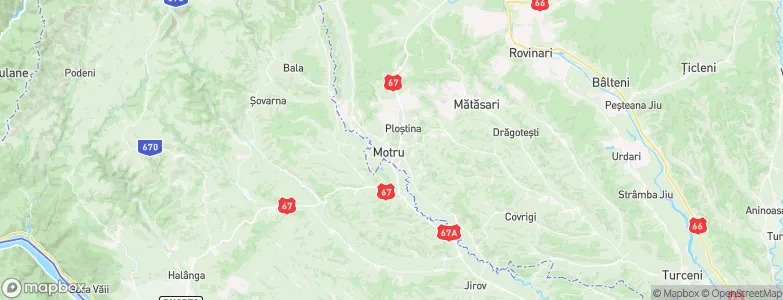 Motru, Romania Map