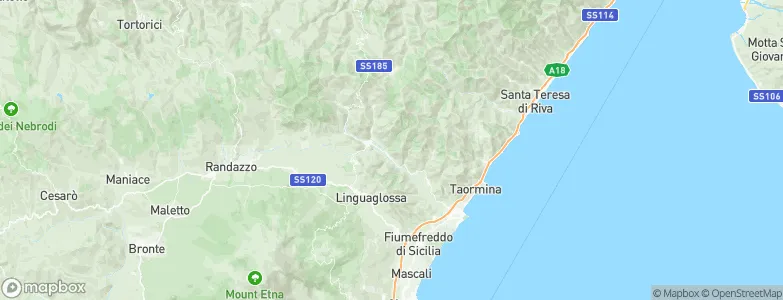 Motta Camastra, Italy Map
