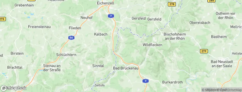 Motten, Germany Map