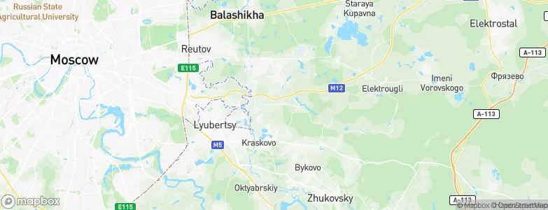 Motyakovo, Russia Map