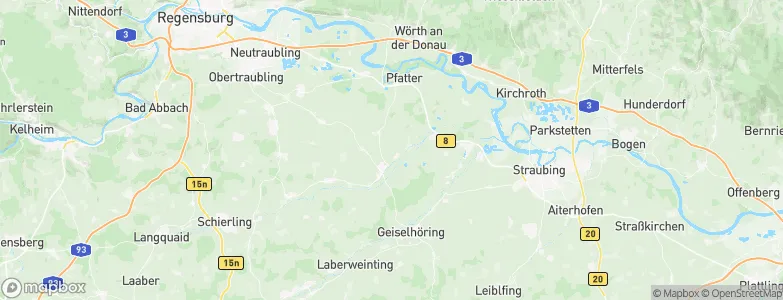 Mötzing, Germany Map