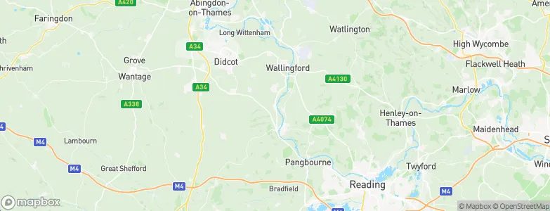 Moulsford, United Kingdom Map