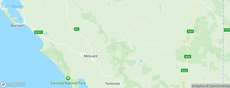 Mount Burr, Australia Map