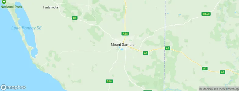 Mount Gambier, Australia Map