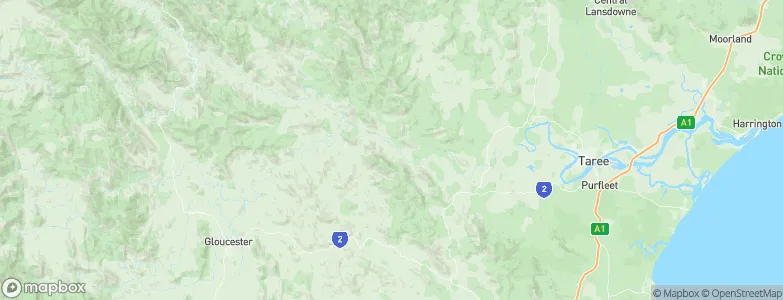 Mount George, Australia Map