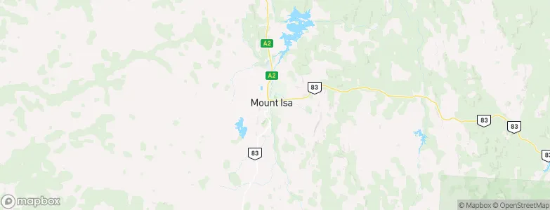 Mount Isa, Australia Map