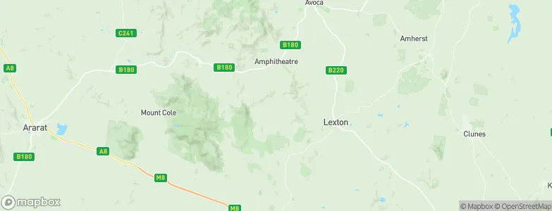 Mount Lonarch, Australia Map