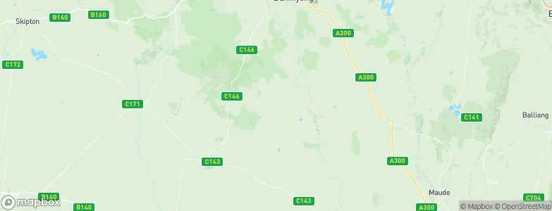 Mount Mercer, Australia Map