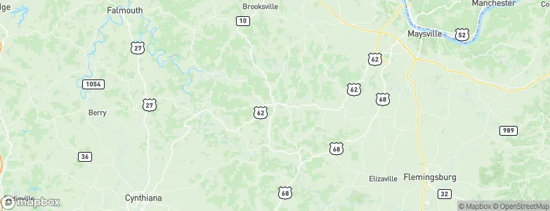 Mount Olivet, United States Map