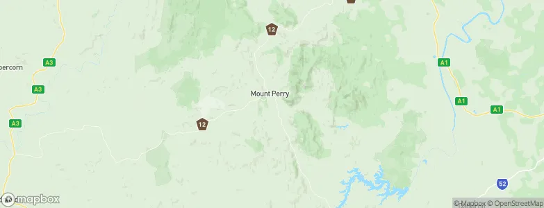 Mount Perry, Australia Map