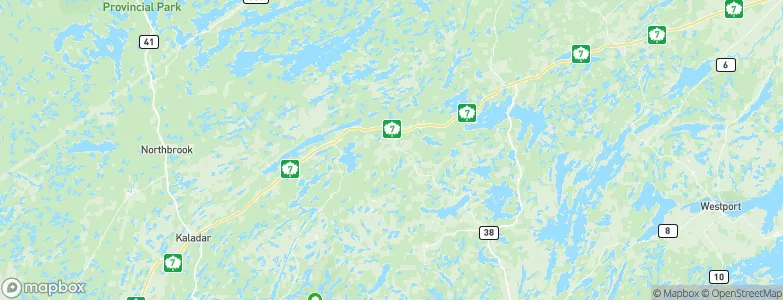 Mountain Grove, Canada Map
