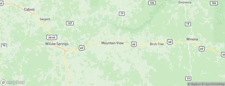 Mountain View, United States Map