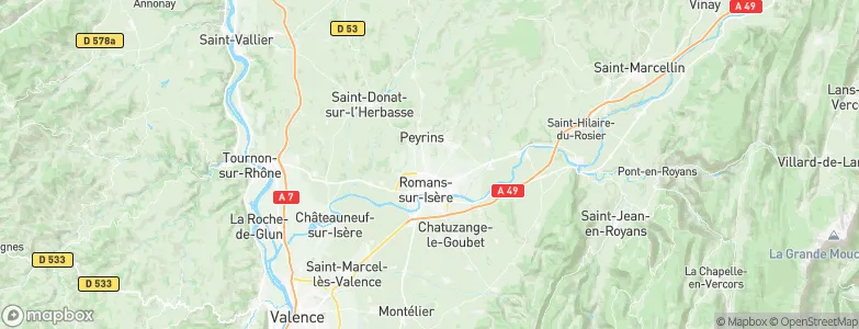 Mours-Saint-Eusèbe, France Map