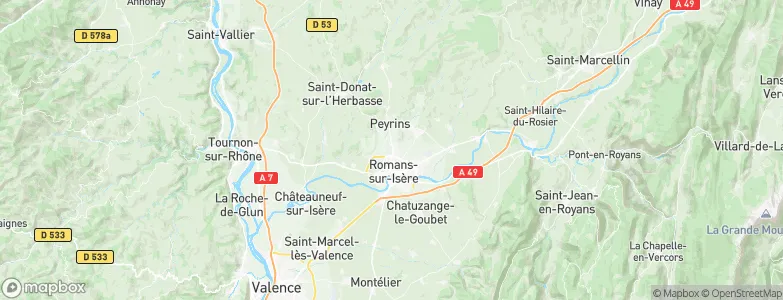 Mours-Saint-Eusèbe, France Map