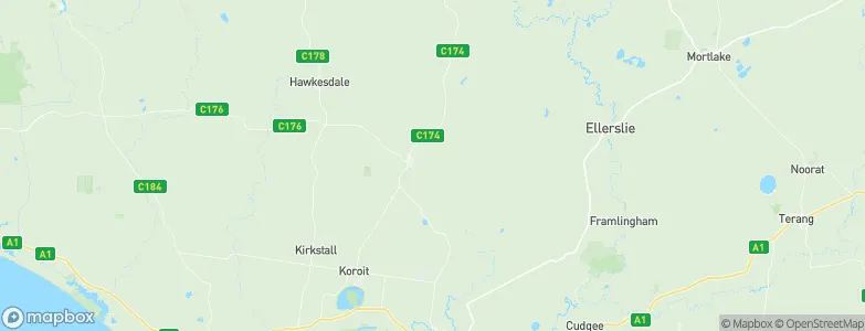 Moyne, Australia Map