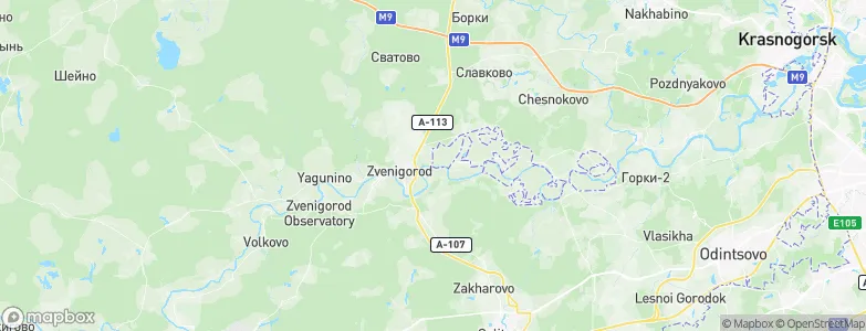 Mozhinka, Russia Map