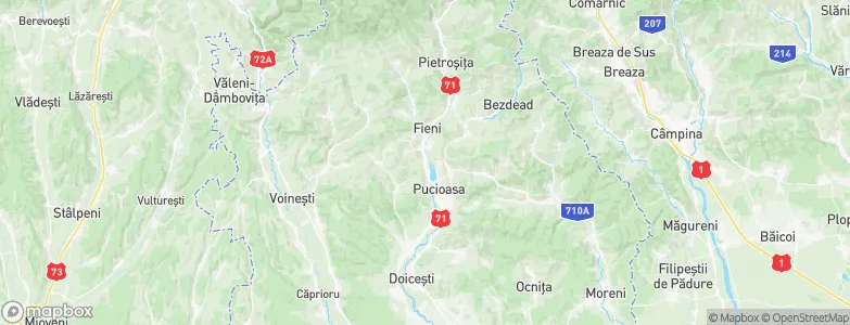 Moțăieni, Romania Map
