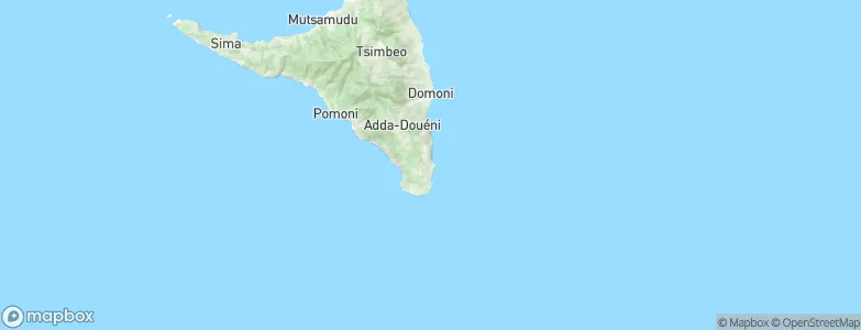 Mramani, Comoros Map