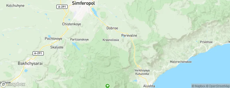 Mramornoye, Ukraine Map