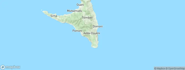 Mrémani, Comoros Map