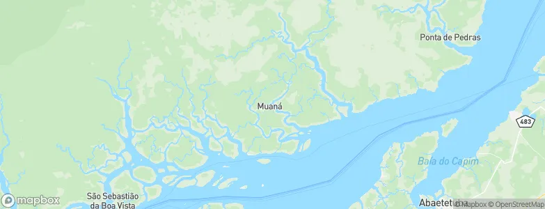 Muaná, Brazil Map