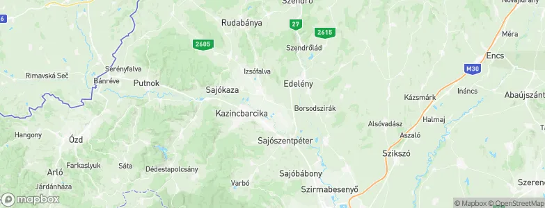 Múcsony, Hungary Map