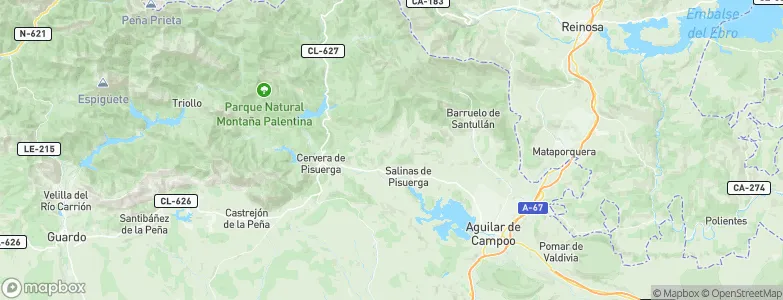 Mudá, Spain Map