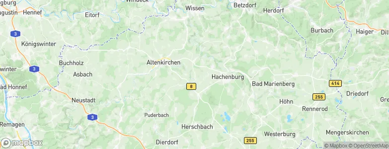 Mudenbach, Germany Map