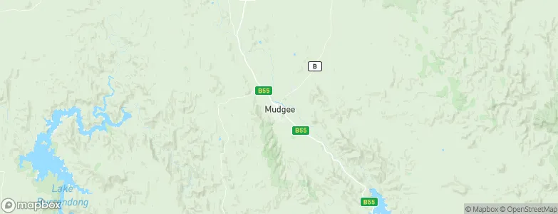 Mudgee, Australia Map