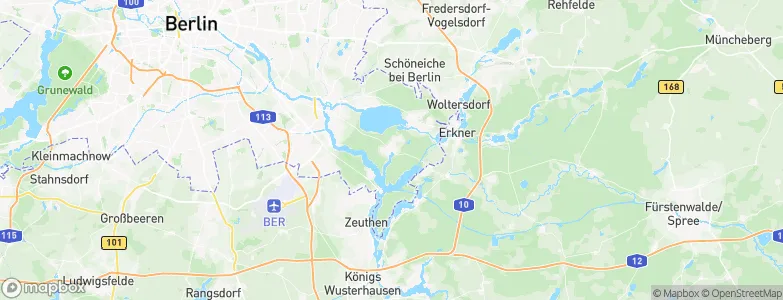 Müggelheim, Germany Map