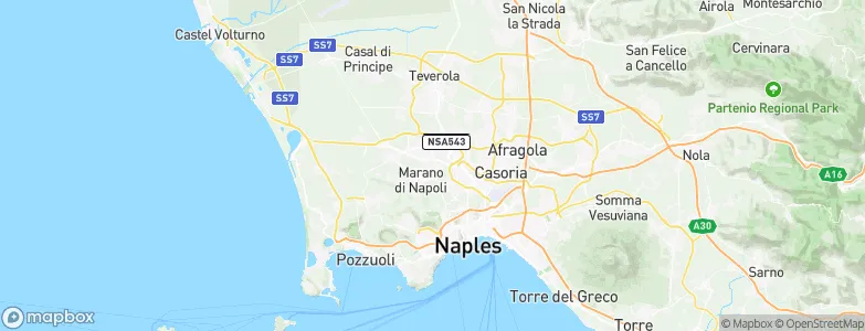 Mugnano di Napoli, Italy Map