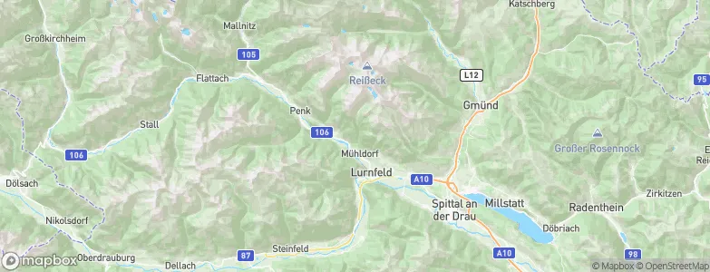 Mühldorf, Austria Map