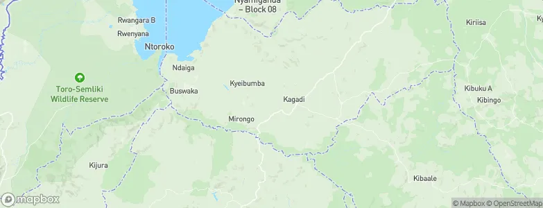 Muhororo, Uganda Map