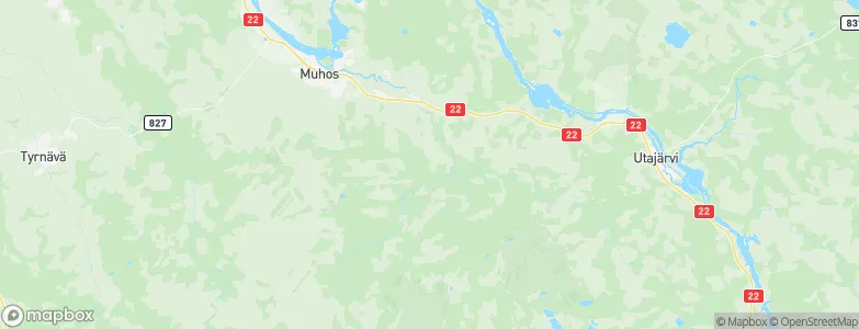 Muhos, Finland Map